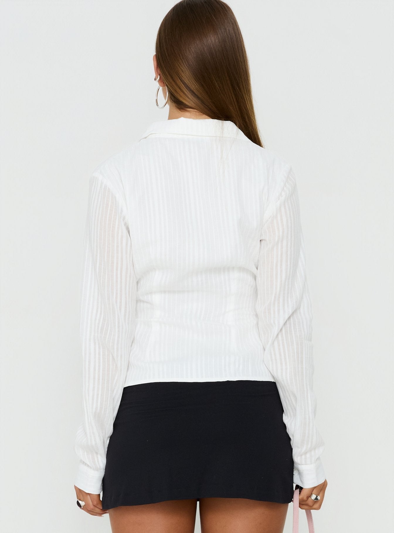 Fogler Shirt White - women's shirt by Ellevoria - view 5