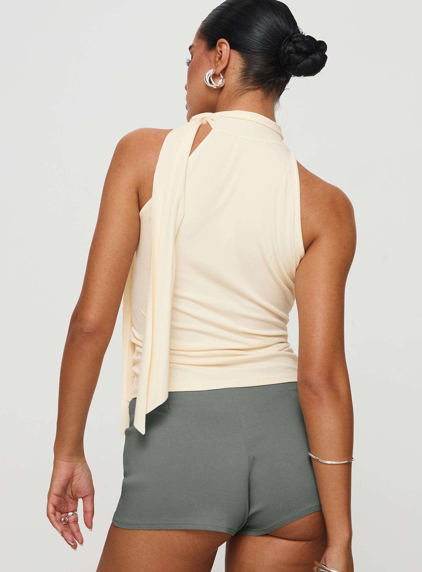 Mathias Top Cream - women's top by Ellevoria - view 5