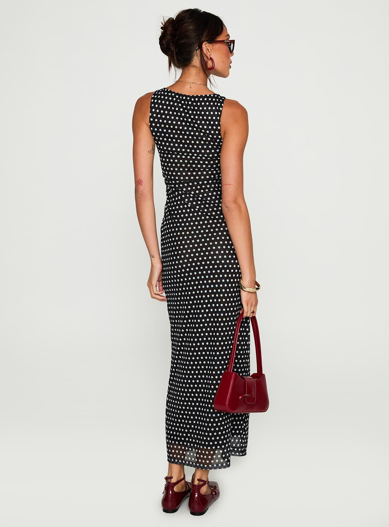 Top Of Mind Maxi Dress Black - women's maxi dress by Ellevoria - view 5