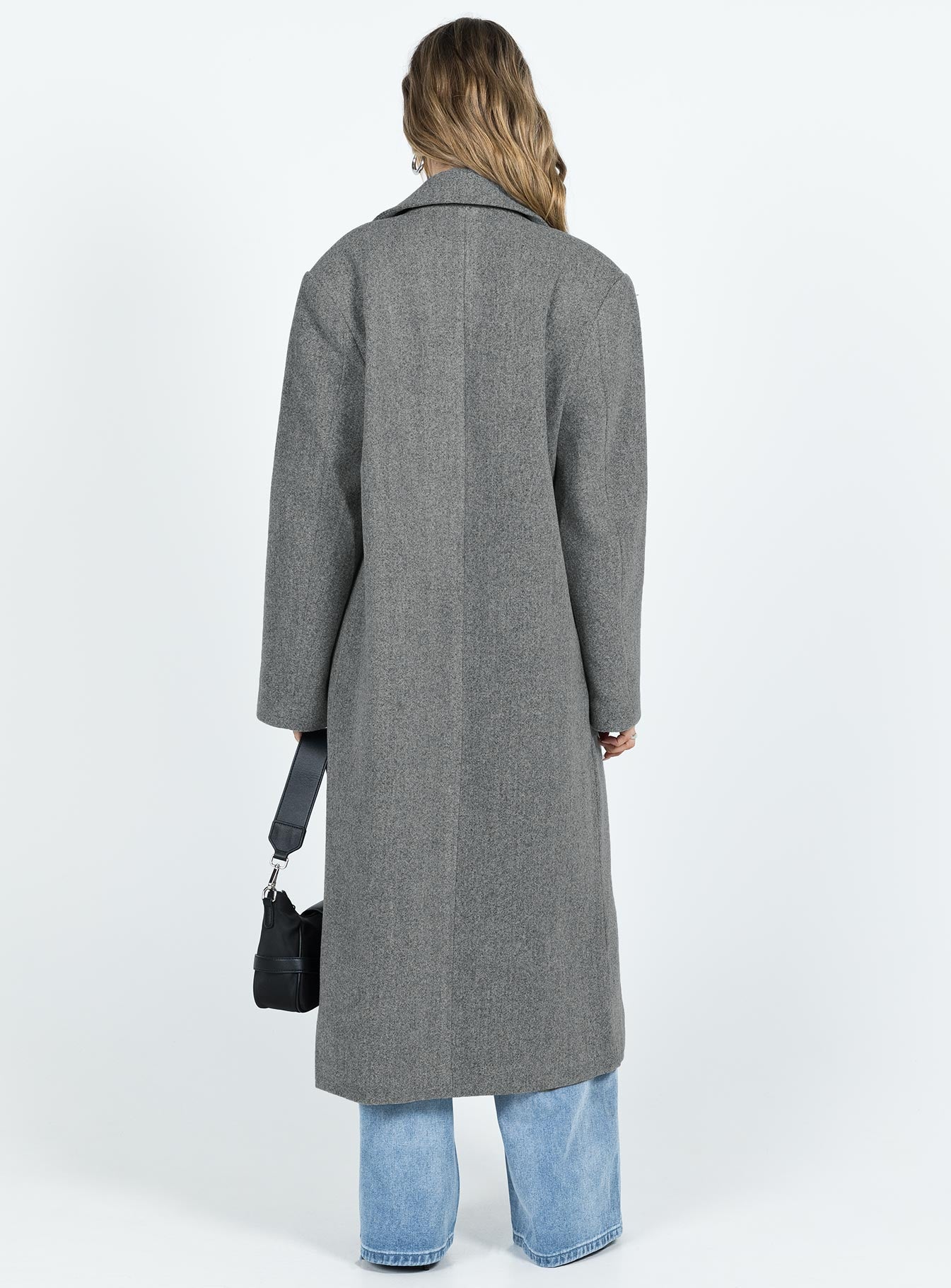 Olsen Coat Slate women's jacket by Ellevoria