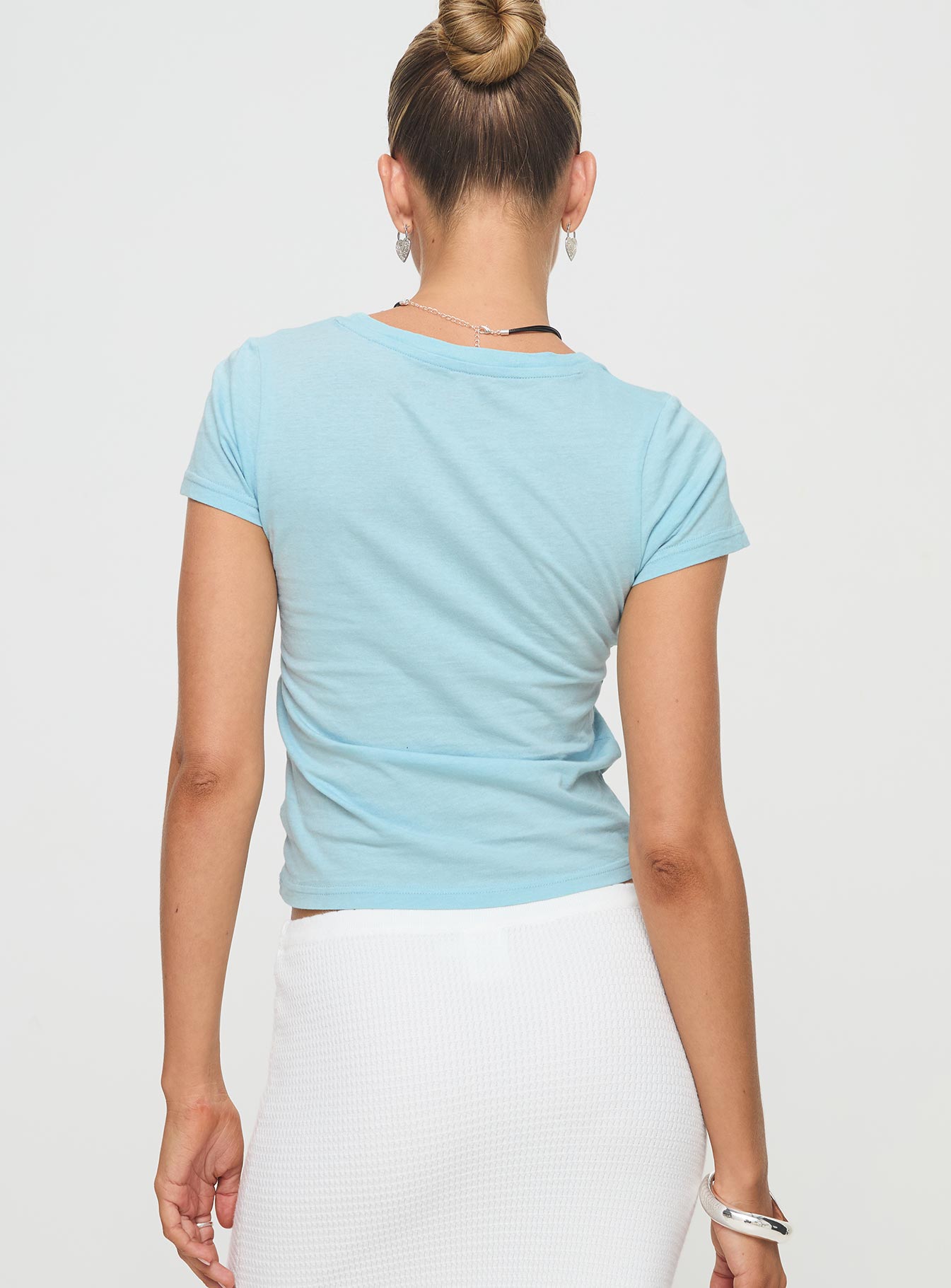 Cheers To You Tee Blue - women's top by Ellevoria - view 5
