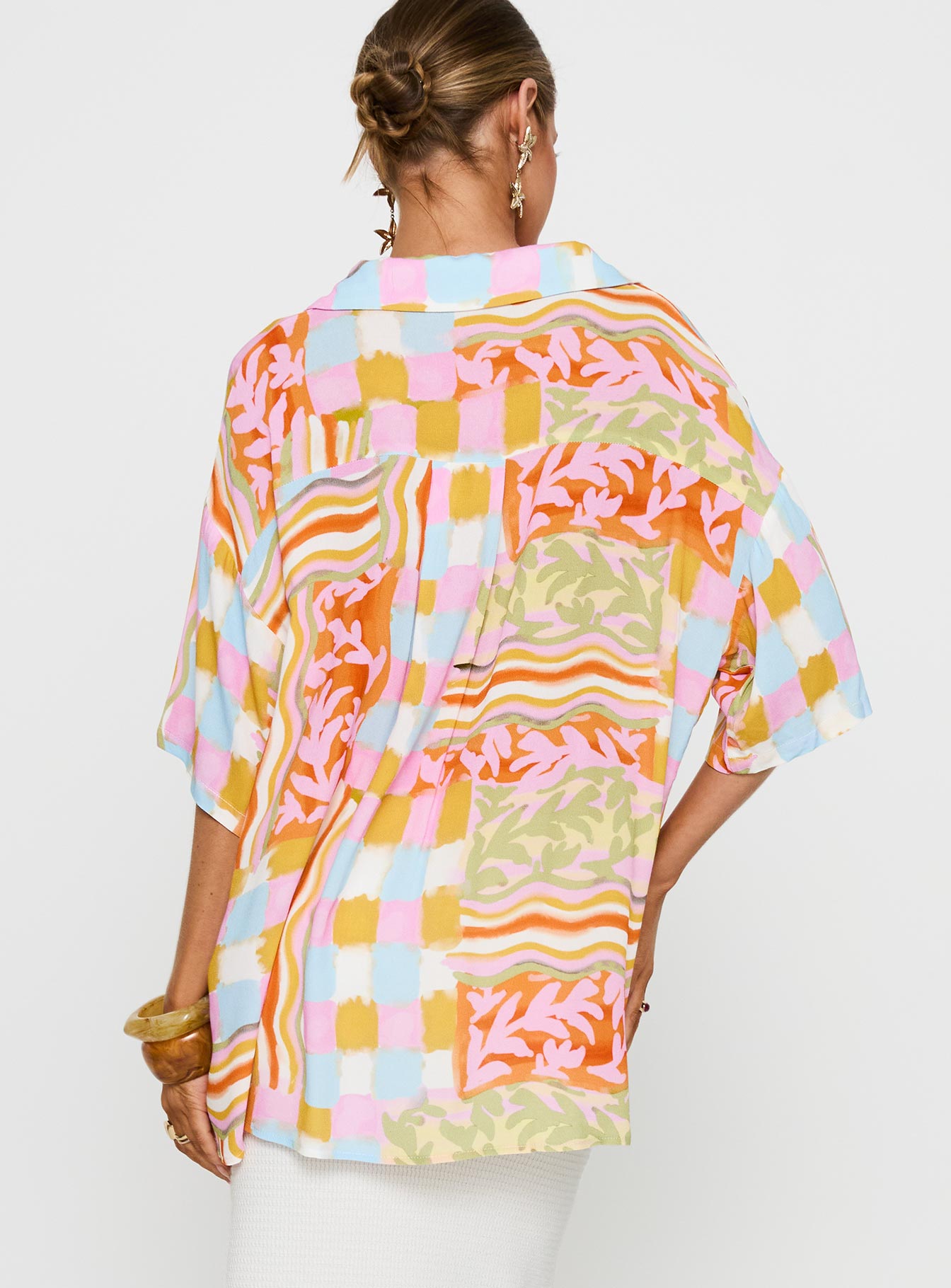 Caraliia Shirt Multi - women's shirt by Ellevoria - view 5