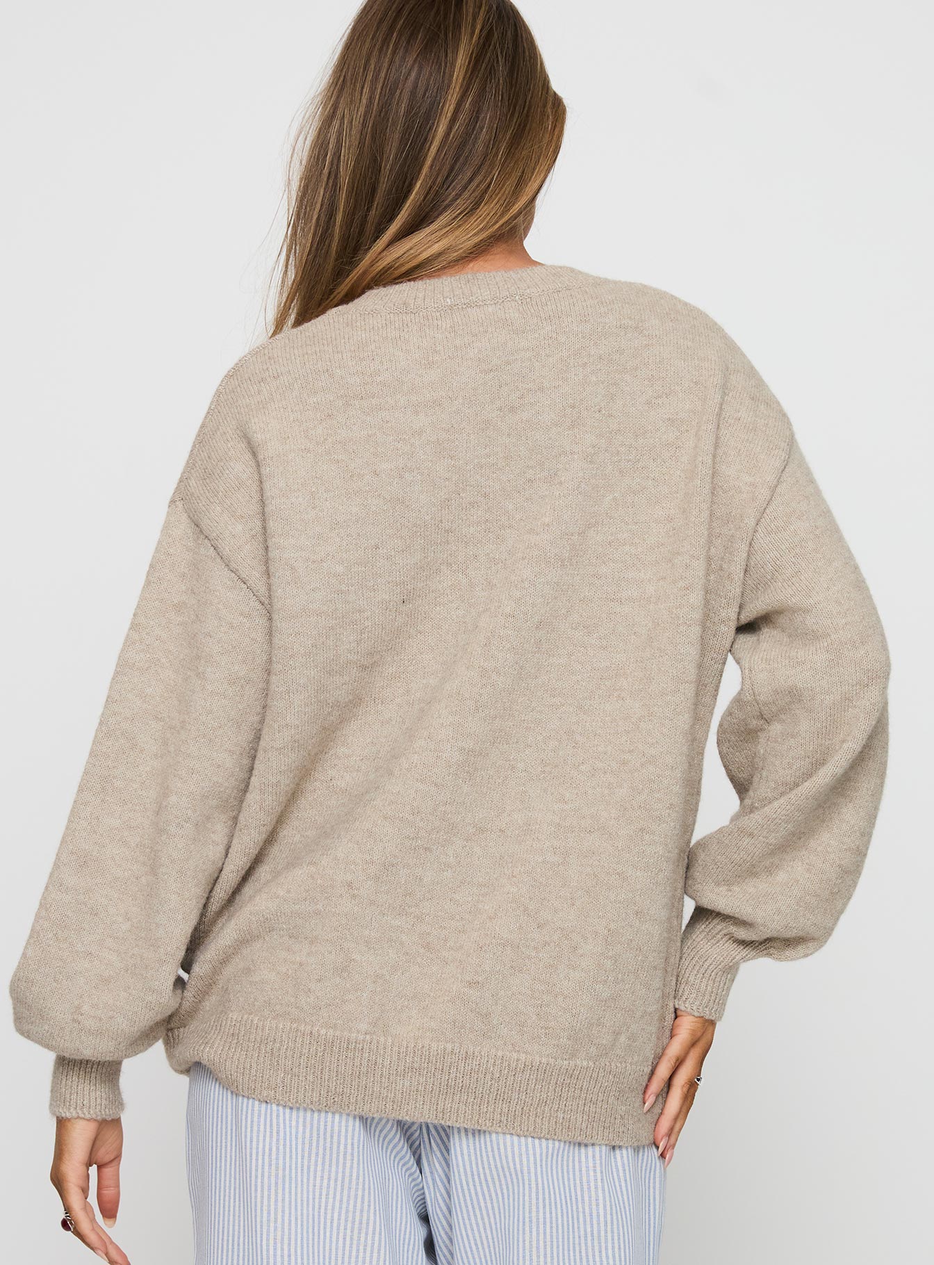 Ryanna Sweater Beige women's sweater by Ellevoria