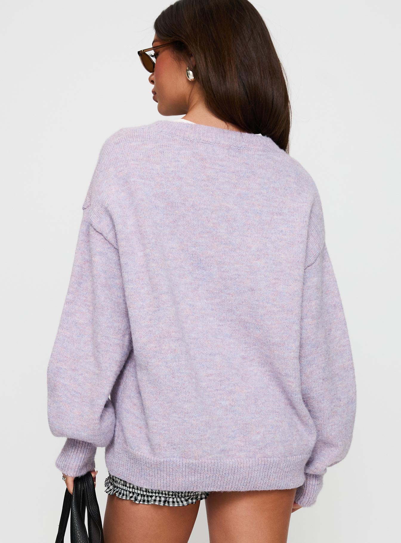 Ryanna Sweater Lilac women's sweater by Ellevoria