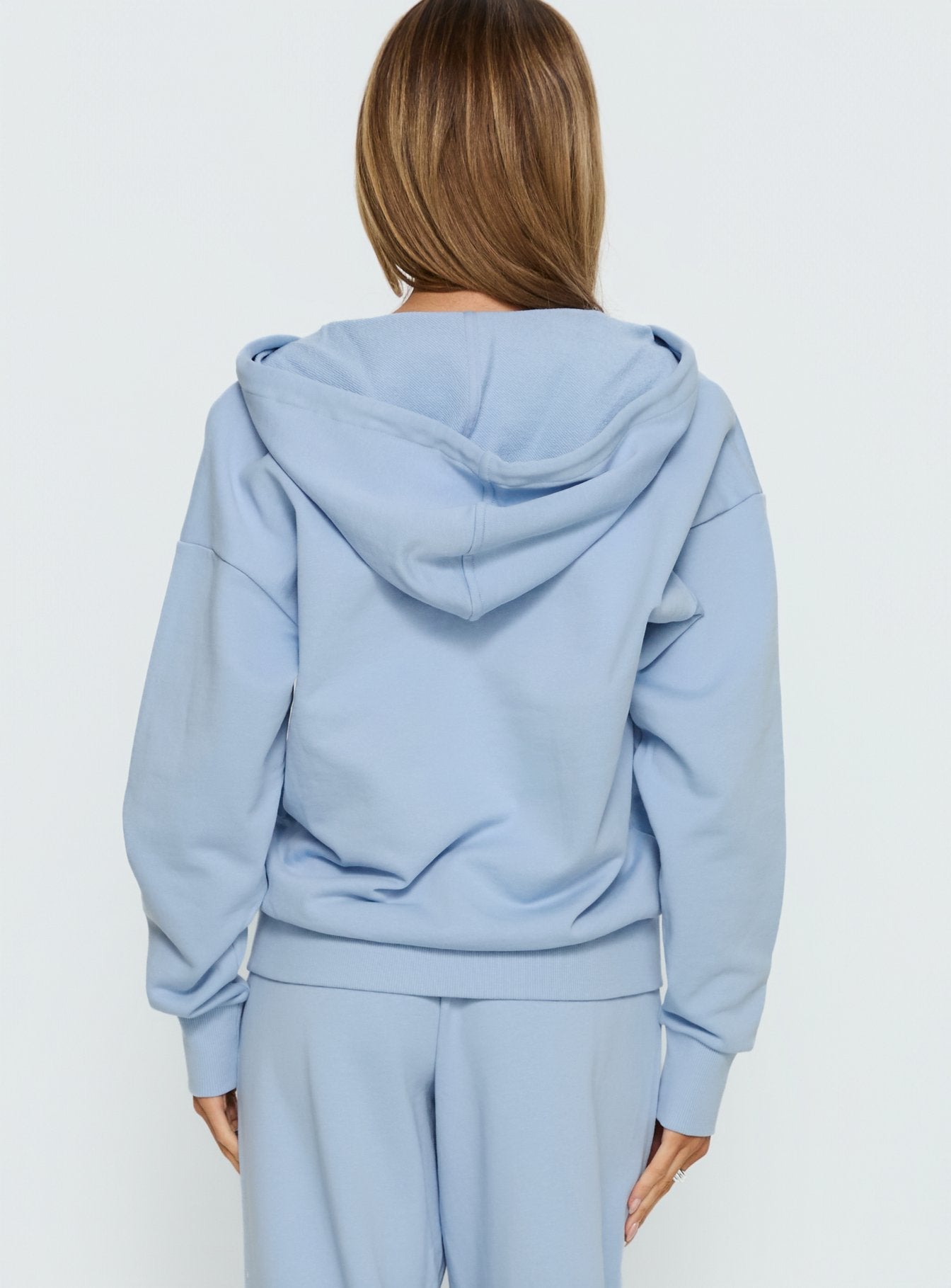 All Day Oversized Hoodie Icy Blue women's sweater by Ellevoria