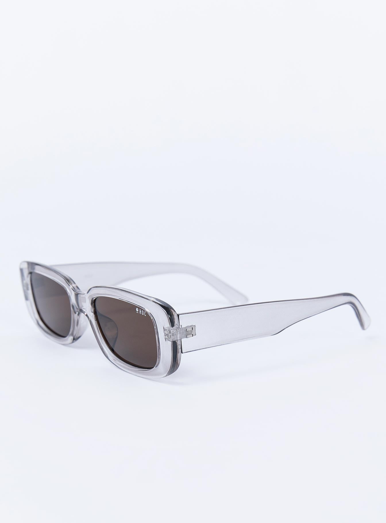 Creeper Sunglasses Crystal Grey women's sunglasses by Ellevoria