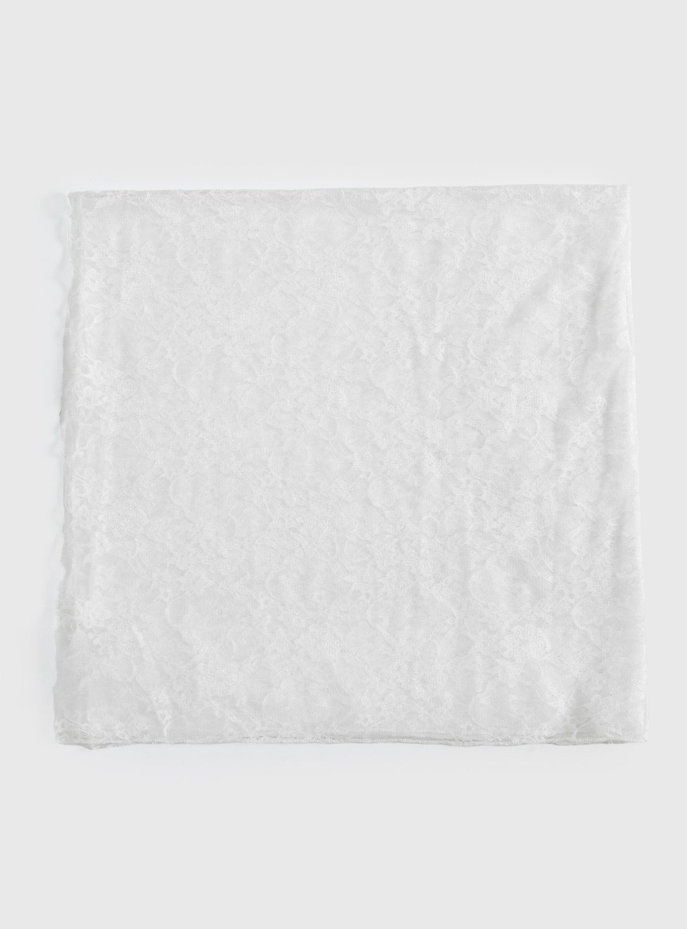 Nellie Scarf White Lace women's accessory by Ellevoria