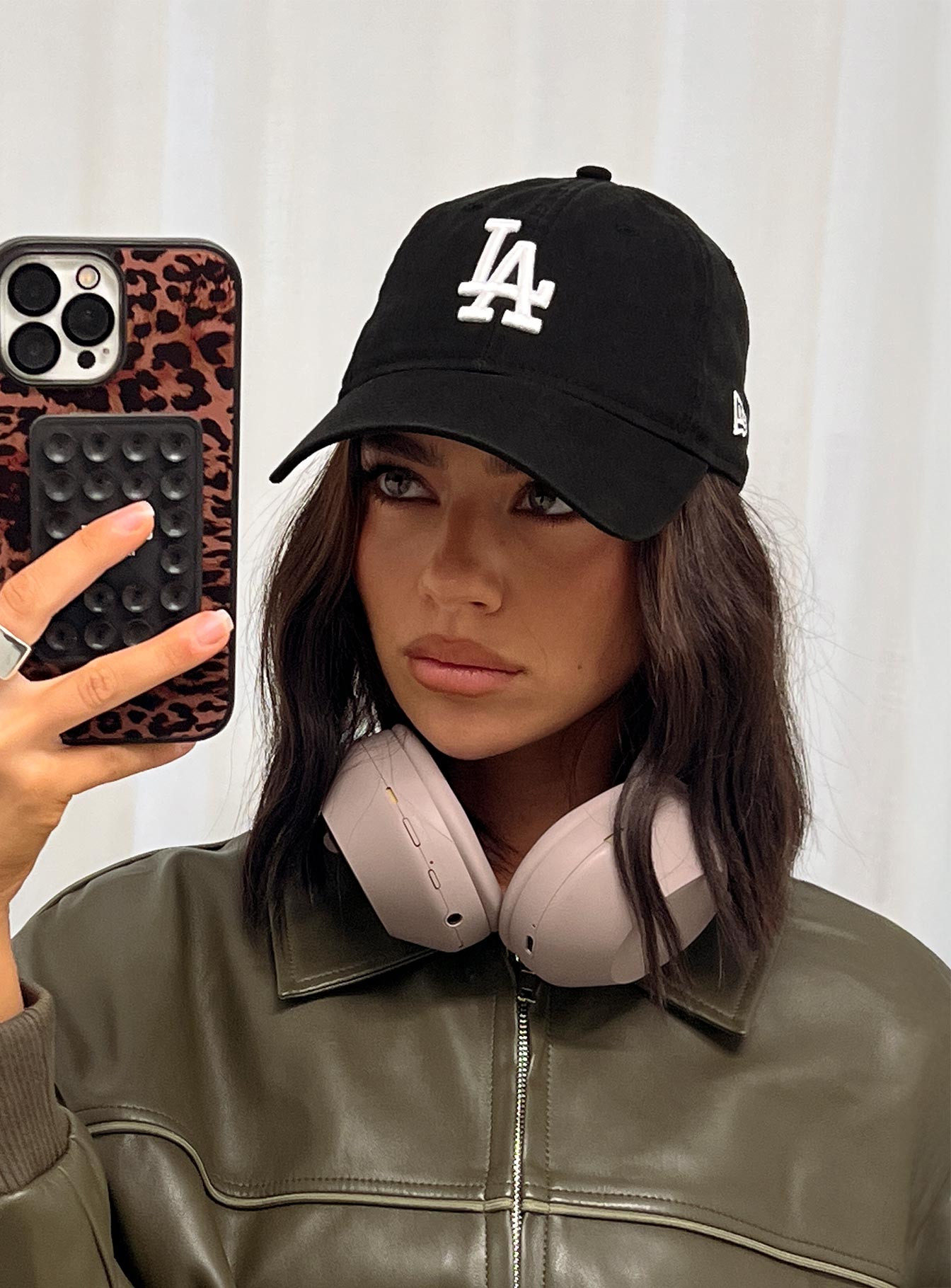La Dodgers 9Twenty Hat Black women's accessory by Ellevoria