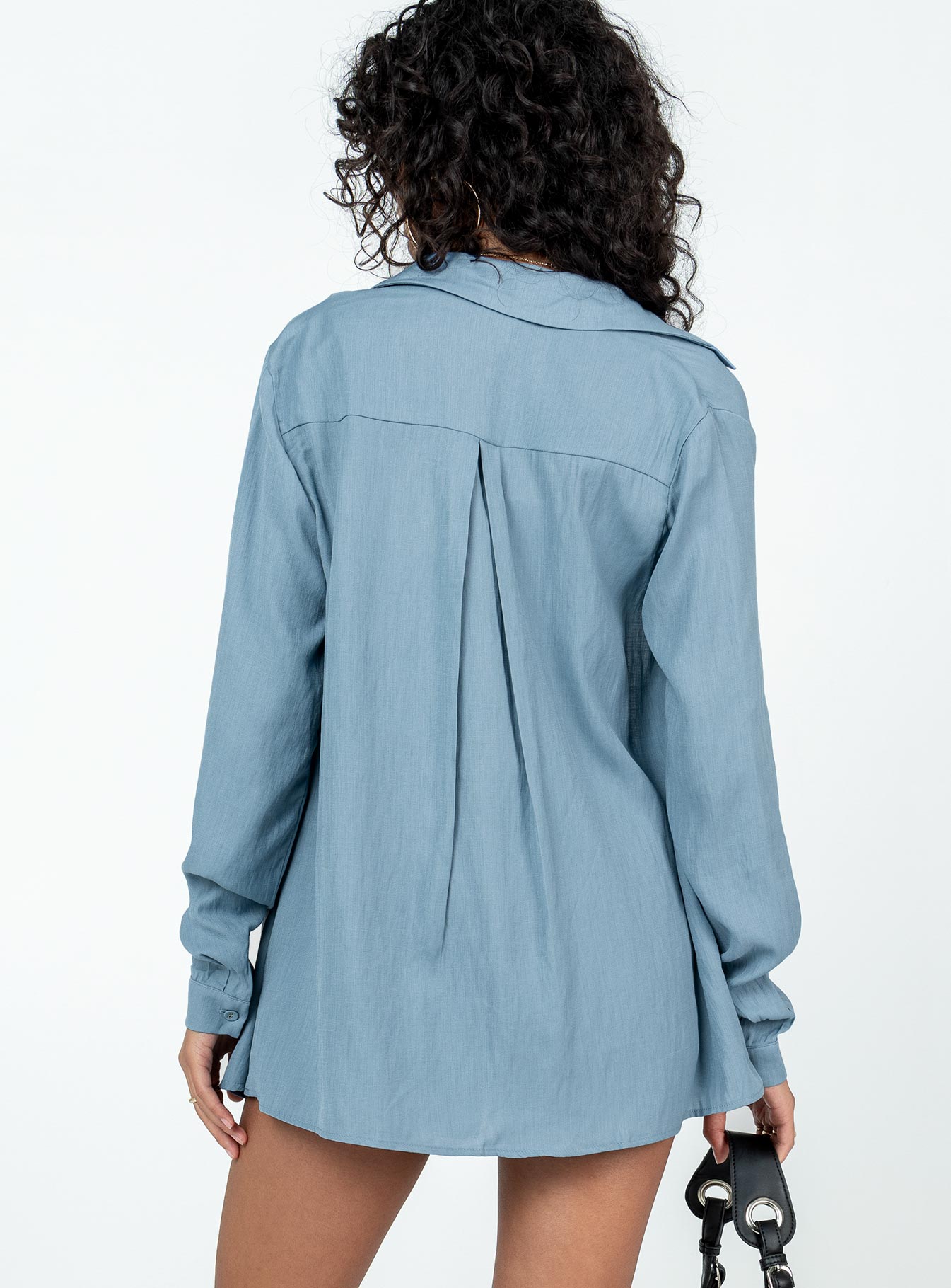 The Chloe Set Slate - women's shirt by Ellevoria - view 6