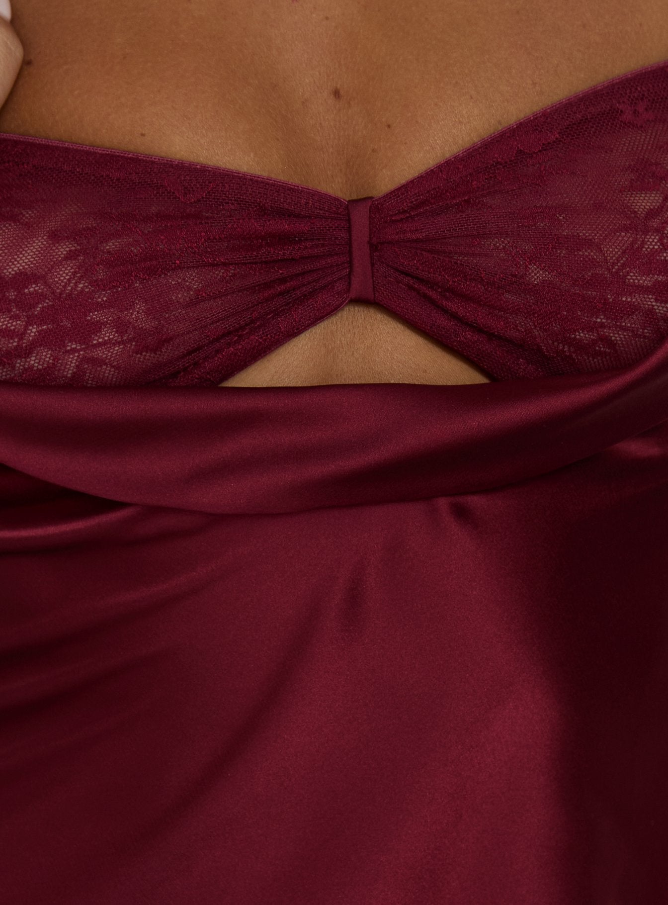 Delilah Top Burgundy - women's top by Ellevoria - view 6