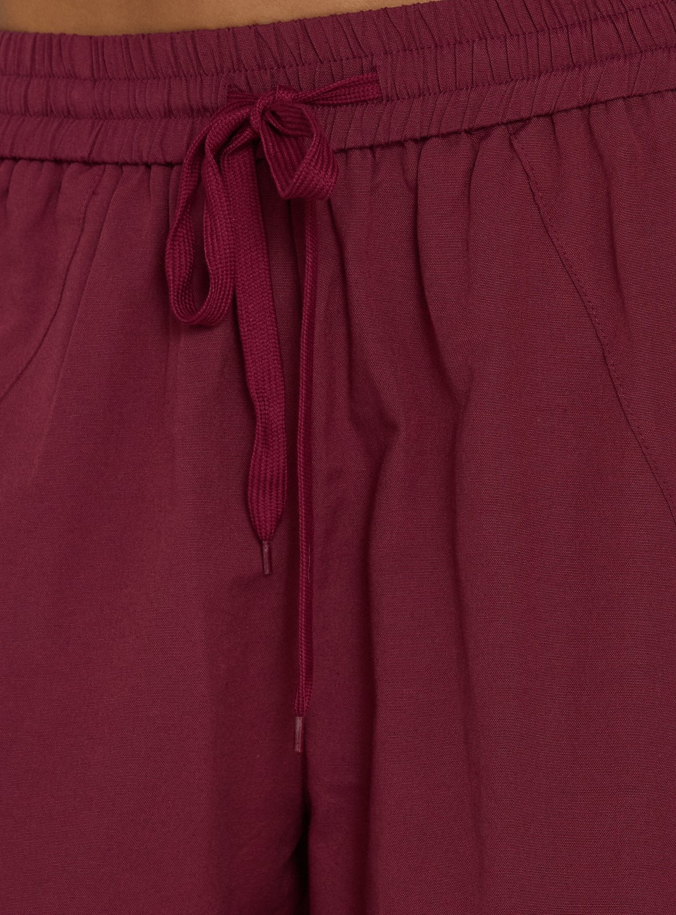 Mankind Baggy Cargo Pants Red - loose fit women's bottoms by Ellevoria