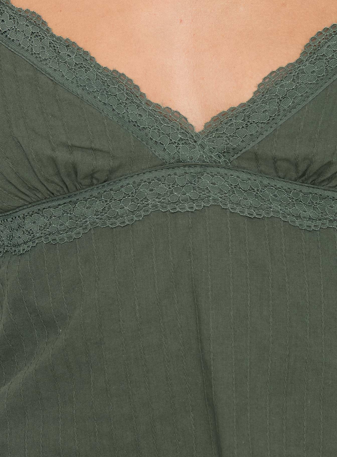 Lunya Top Green - women's top by Ellevoria - view 6