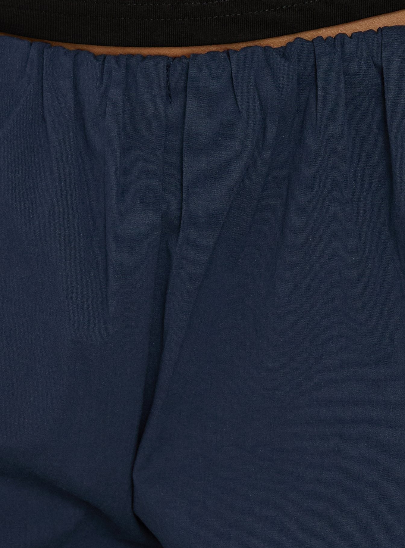 Lunea Concealed Waistband Pants Navy - loose fit women's bottoms by Ellevoria