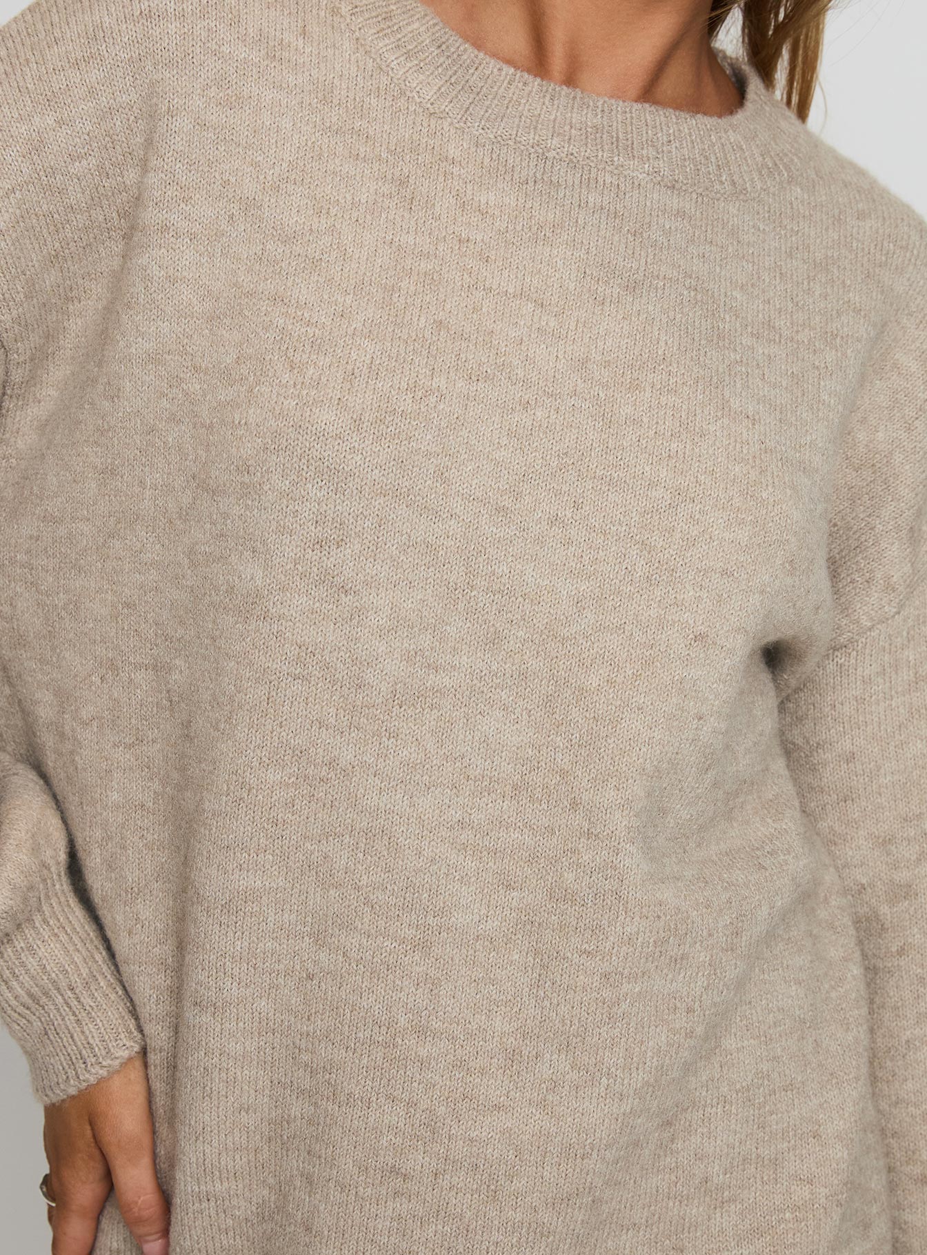 Ryanna Sweater Beige women's sweater by Ellevoria
