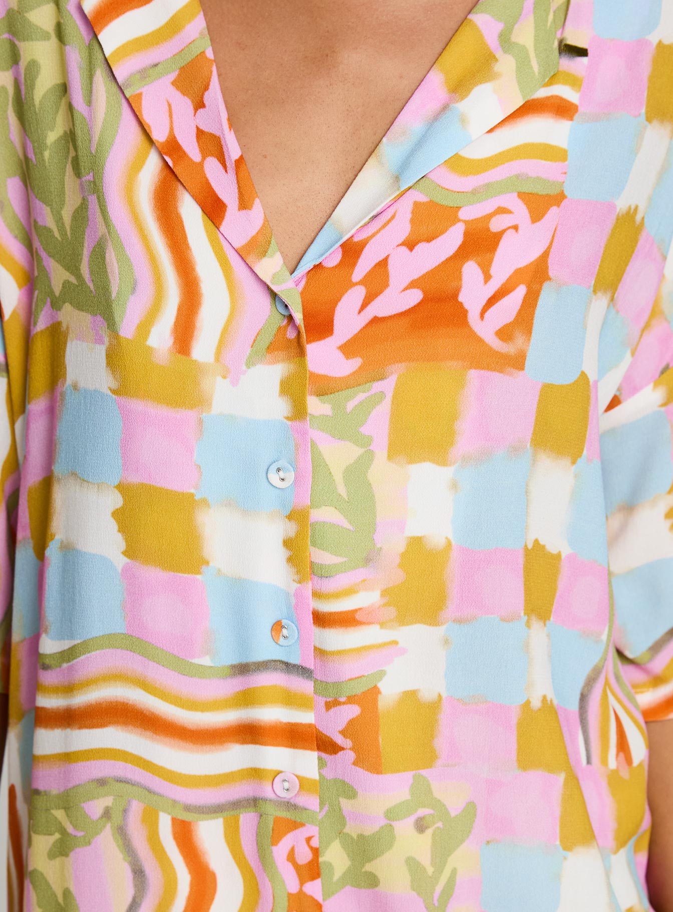 Caraliia Shirt Multi - women's shirt by Ellevoria - view 10