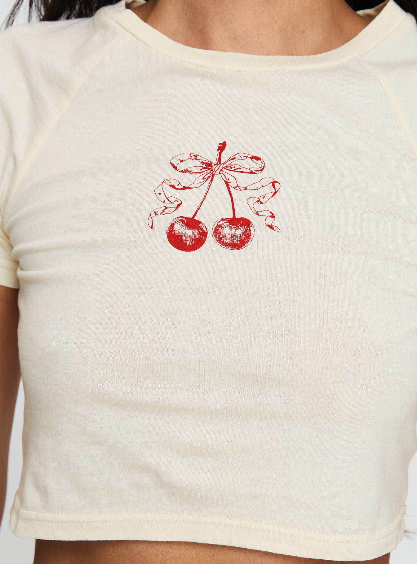 Barnabase Tee Cream - women's top by Ellevoria - view 6