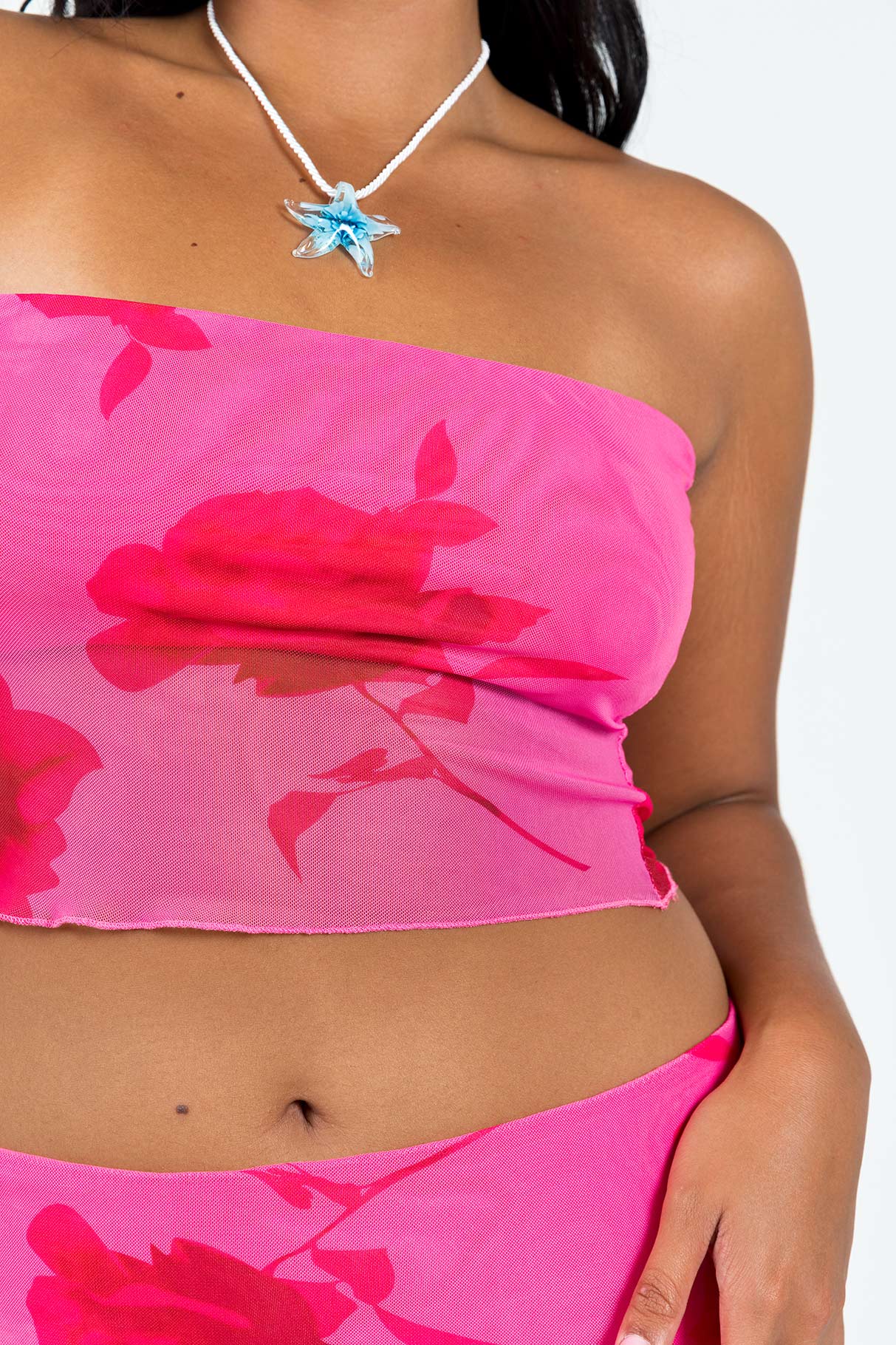 Corella Set Pink women's skirt set by Ellevoria