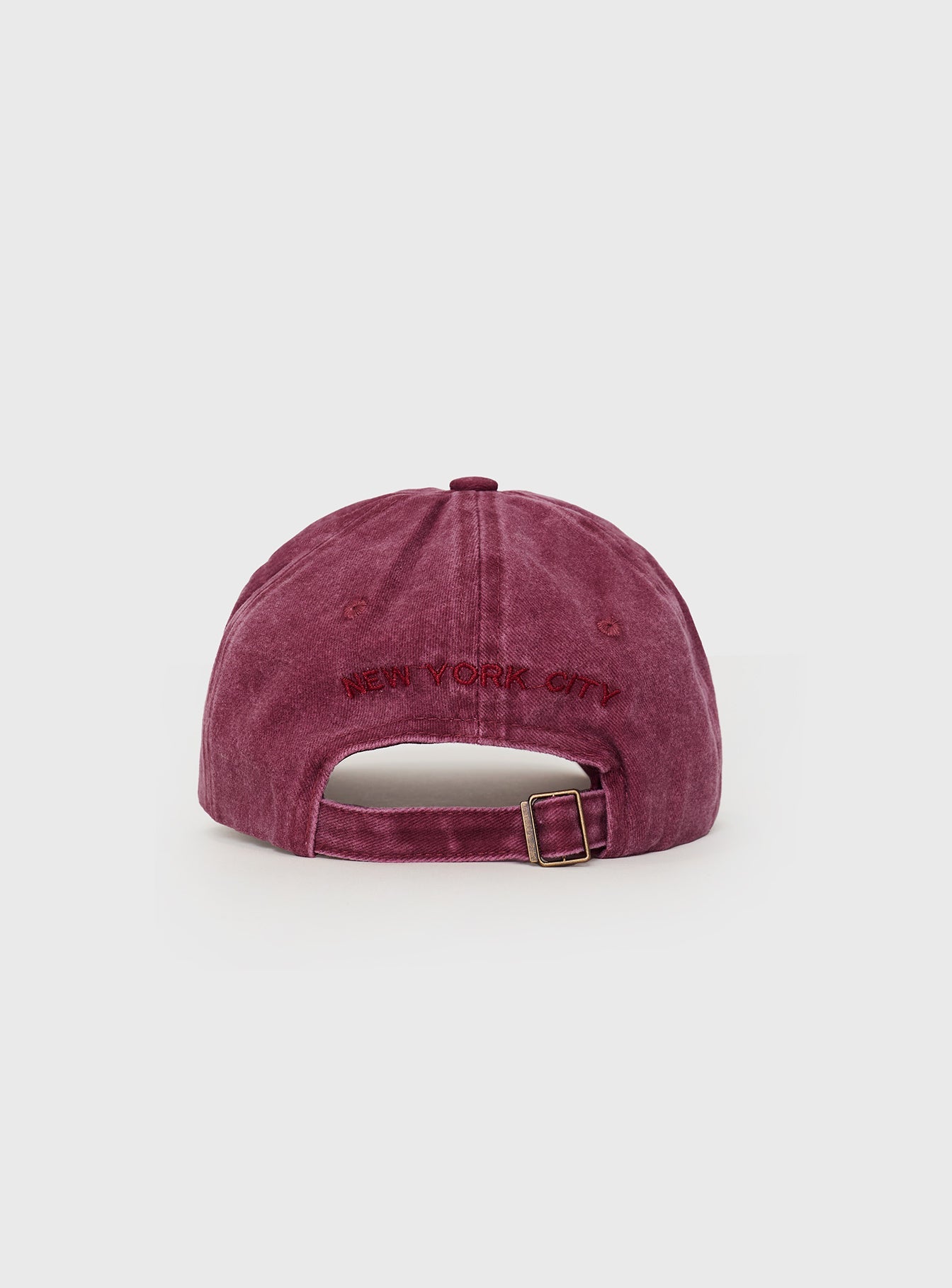 Normal Girl Hat Washed Red women's accessory by Ellevoria