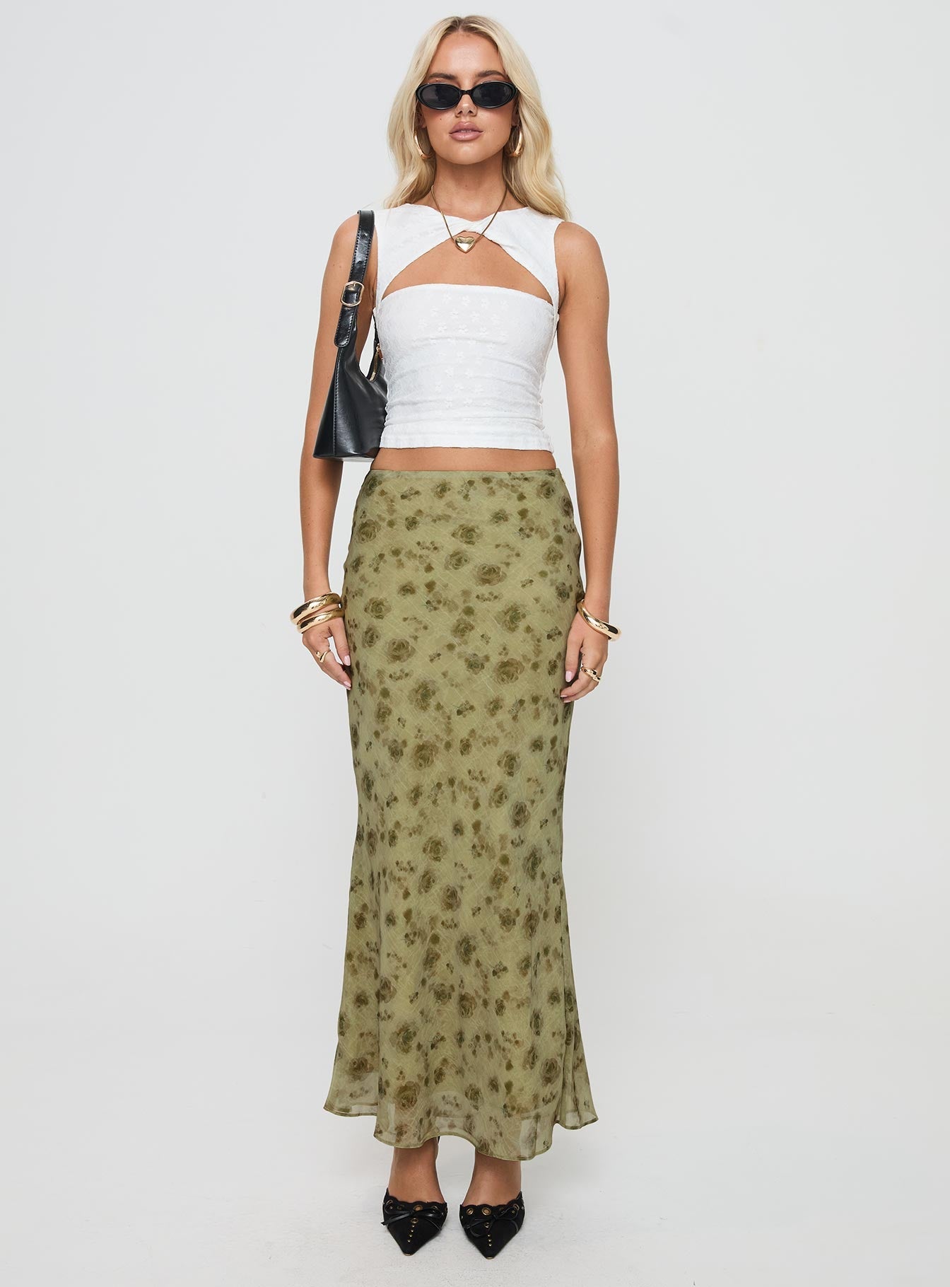 Martiney Twisted Tank Top White - women's top by Ellevoria - view 7