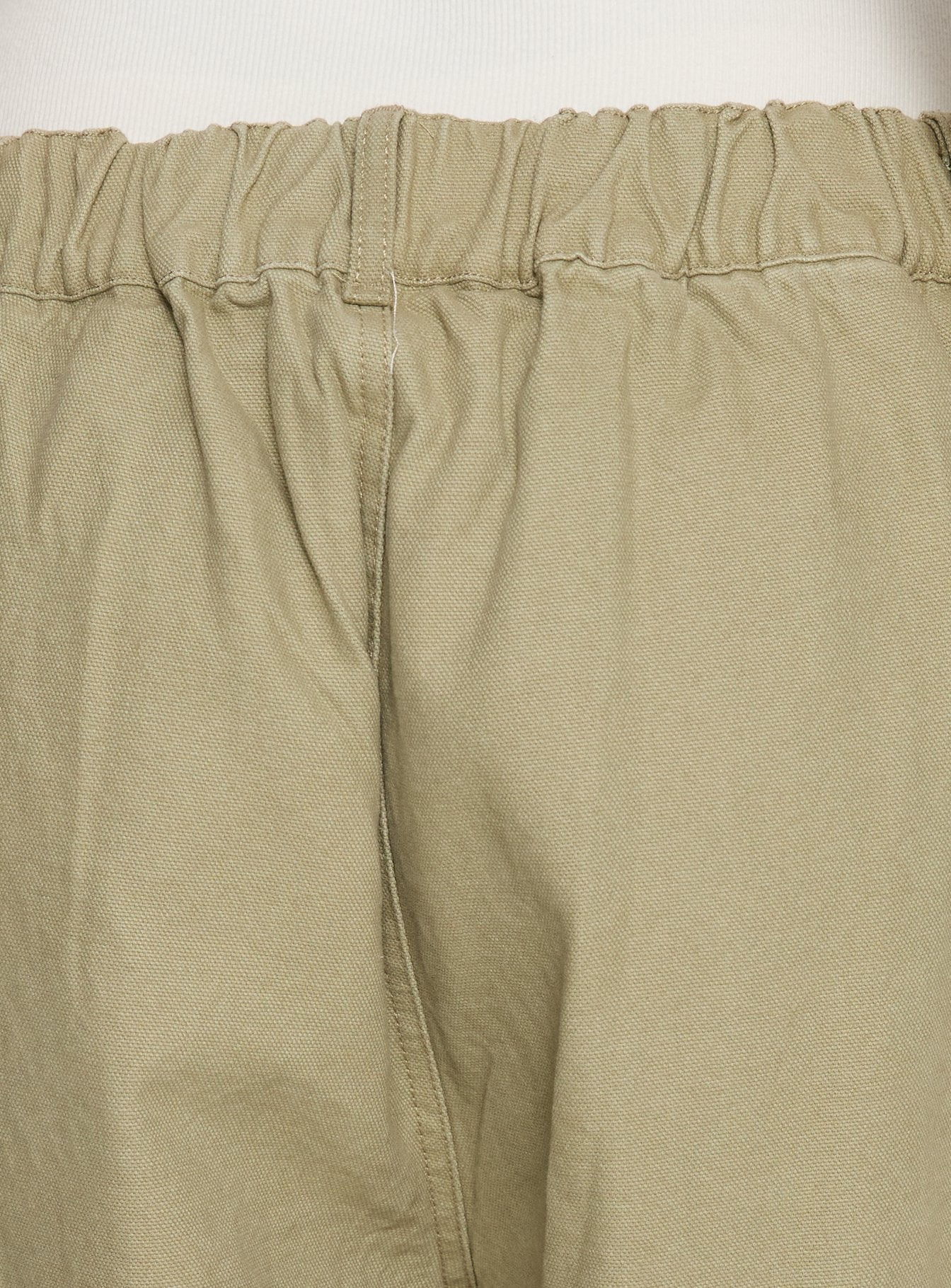 Sylene Pocket Detail Cargo Pants Khaki - loose fit women's bottoms by Ellevoria