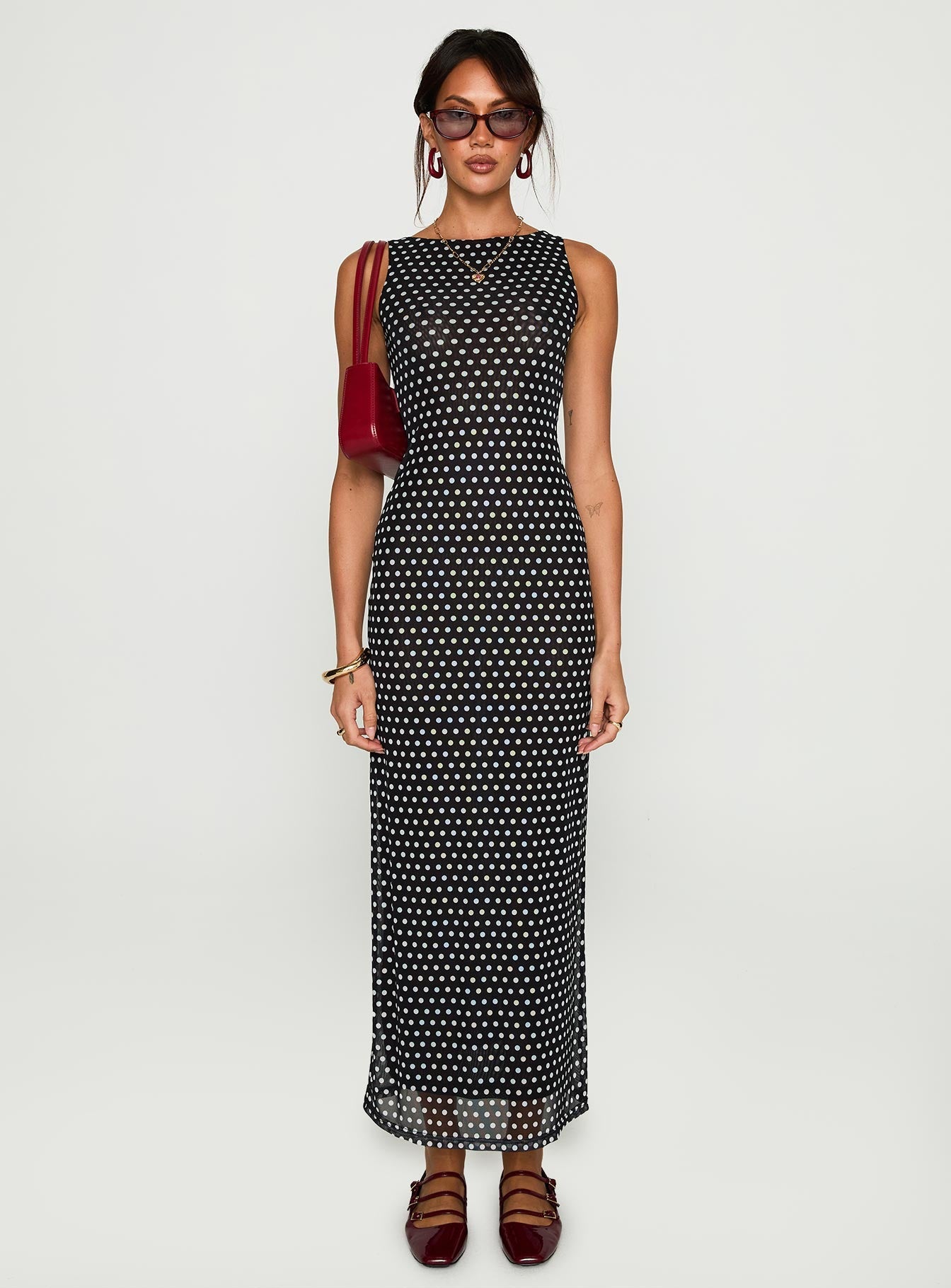 Top Of Mind Maxi Dress Black - women's maxi dress by Ellevoria - view 7