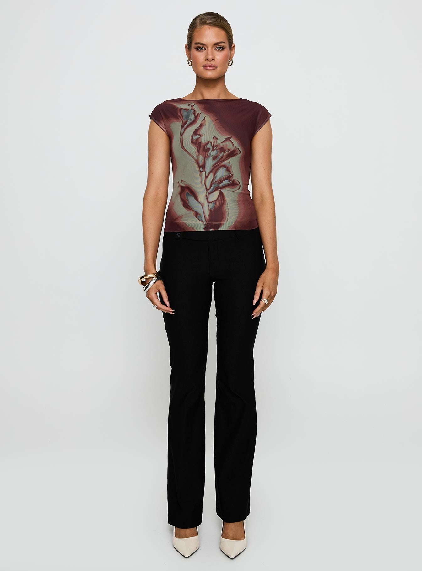 Nova Top Brown - women's top by Ellevoria - view 6