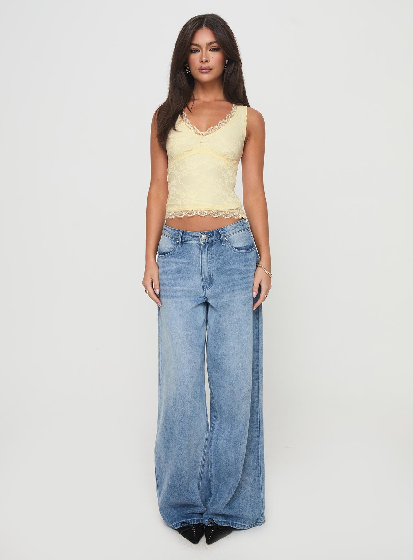 Far Away Top Yellow - women's top by Ellevoria - view 7