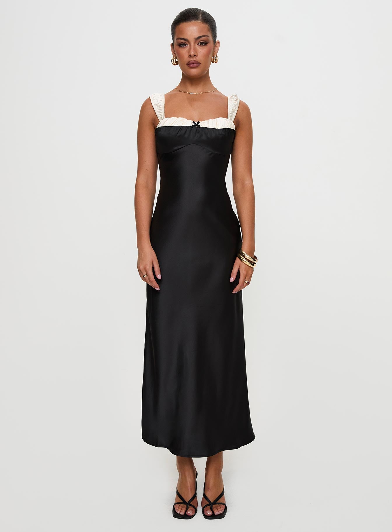 Emmert Maxi Dress Black - women's maxi dress by Ellevoria - view 10
