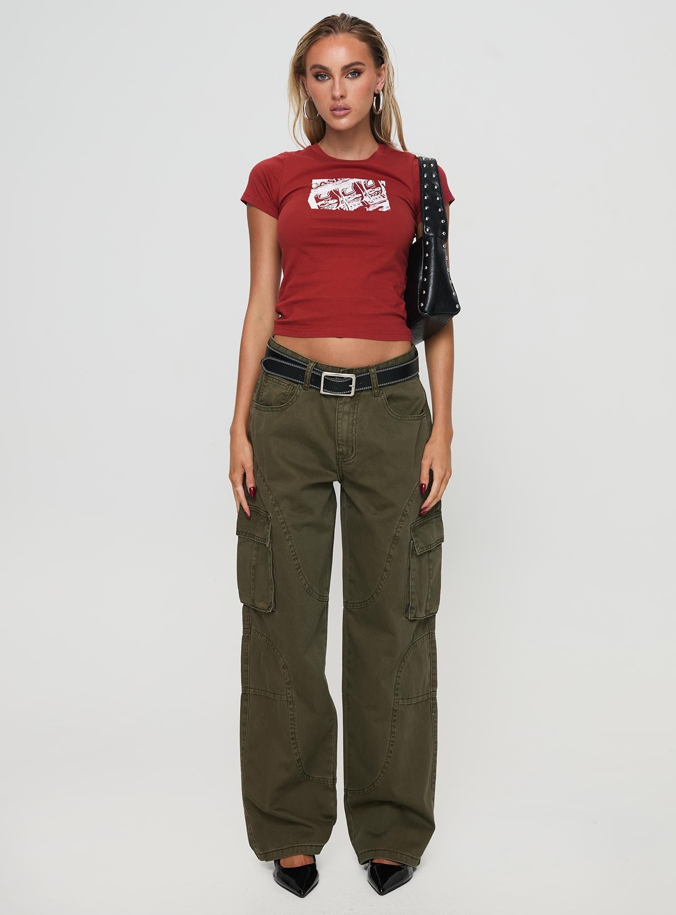 You Do You Tee Red - women's top by Ellevoria - view 7