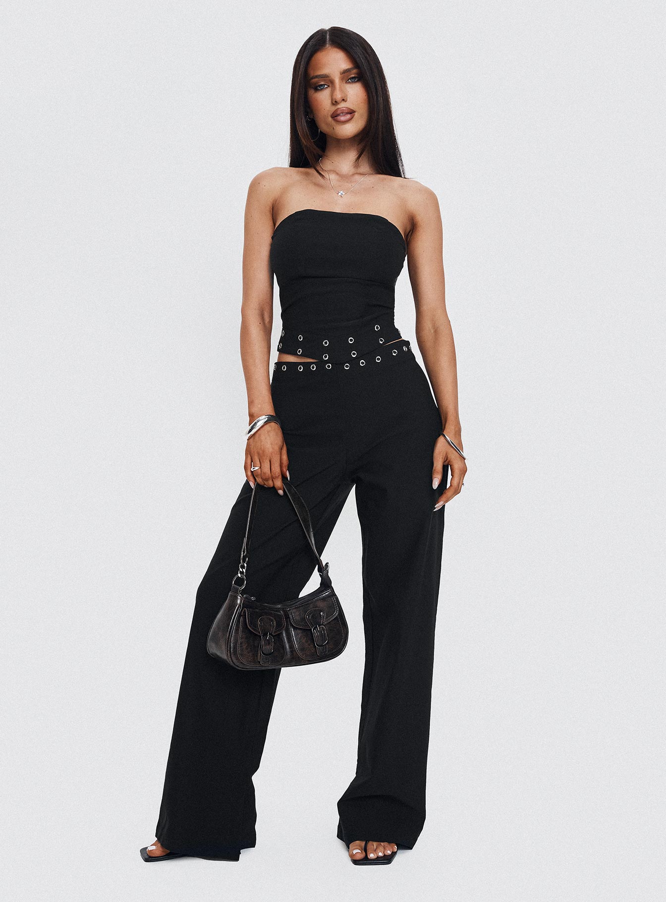 Passionette Pants Black Petite women's pant set by Ellevoria