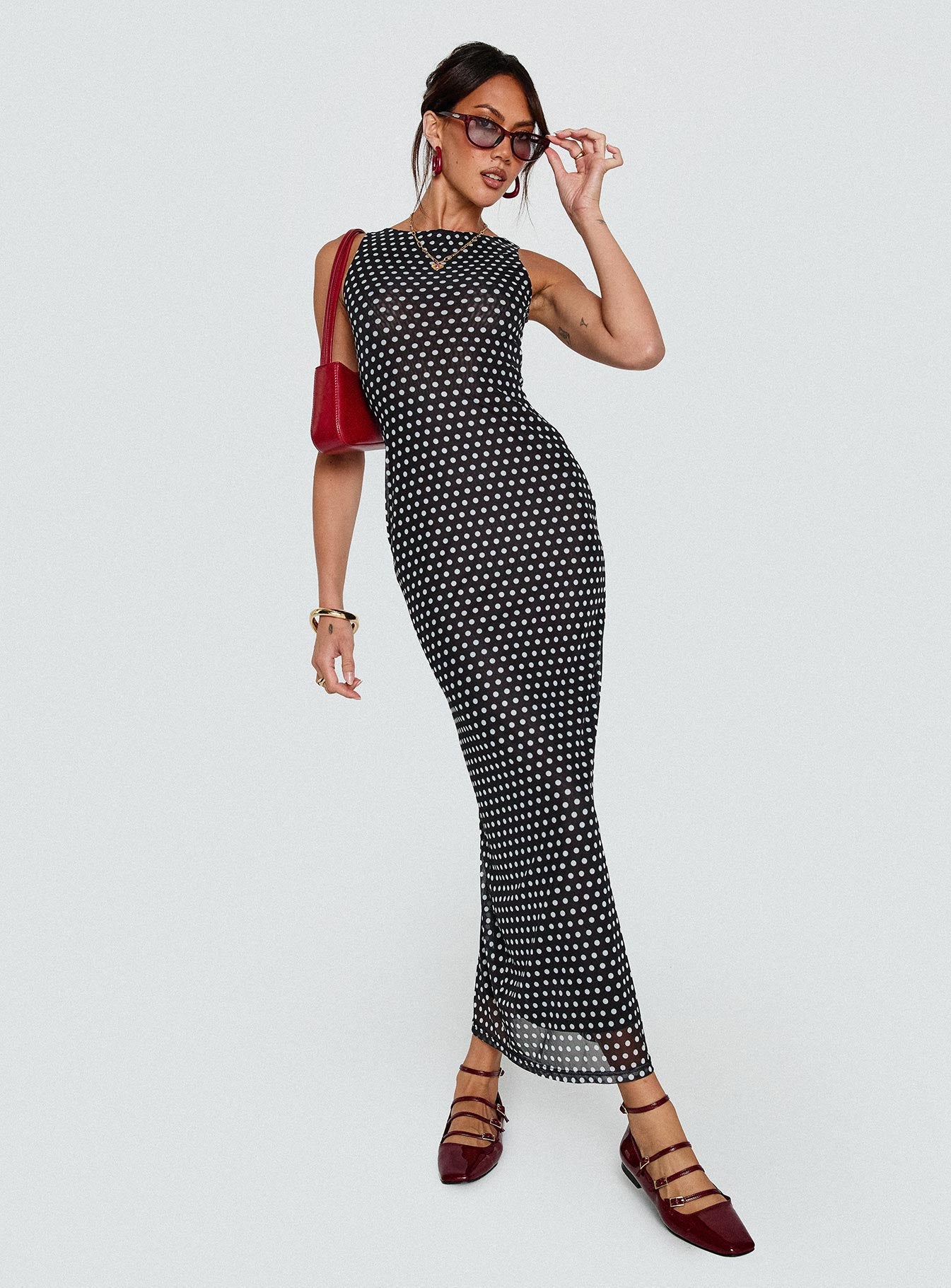 Top Of Mind Maxi Dress Black - women's maxi dress by Ellevoria - view 8