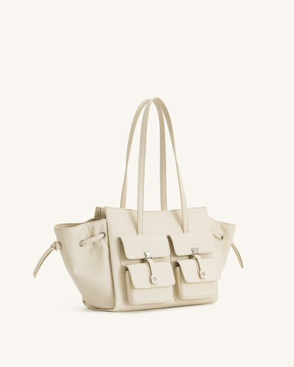Linda Tote Bag - White