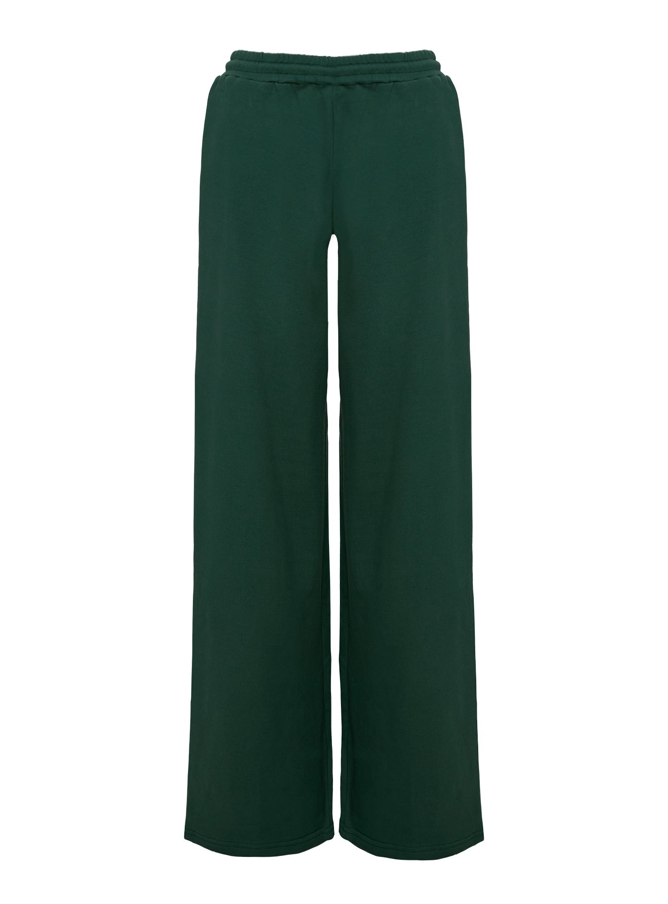 All Day Straight Leg Sweatpants Green women's pant set by Ellevoria