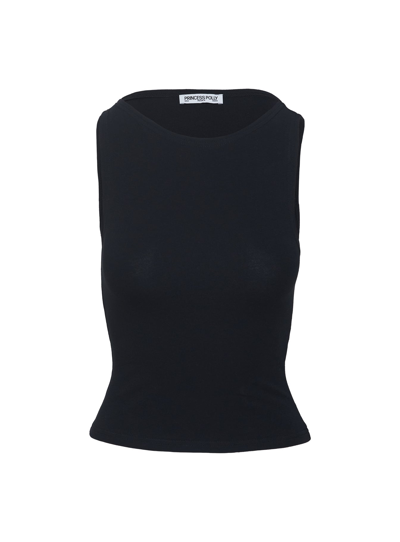 Bleeker High Neck Top Black - women's top by Ellevoria - view 8
