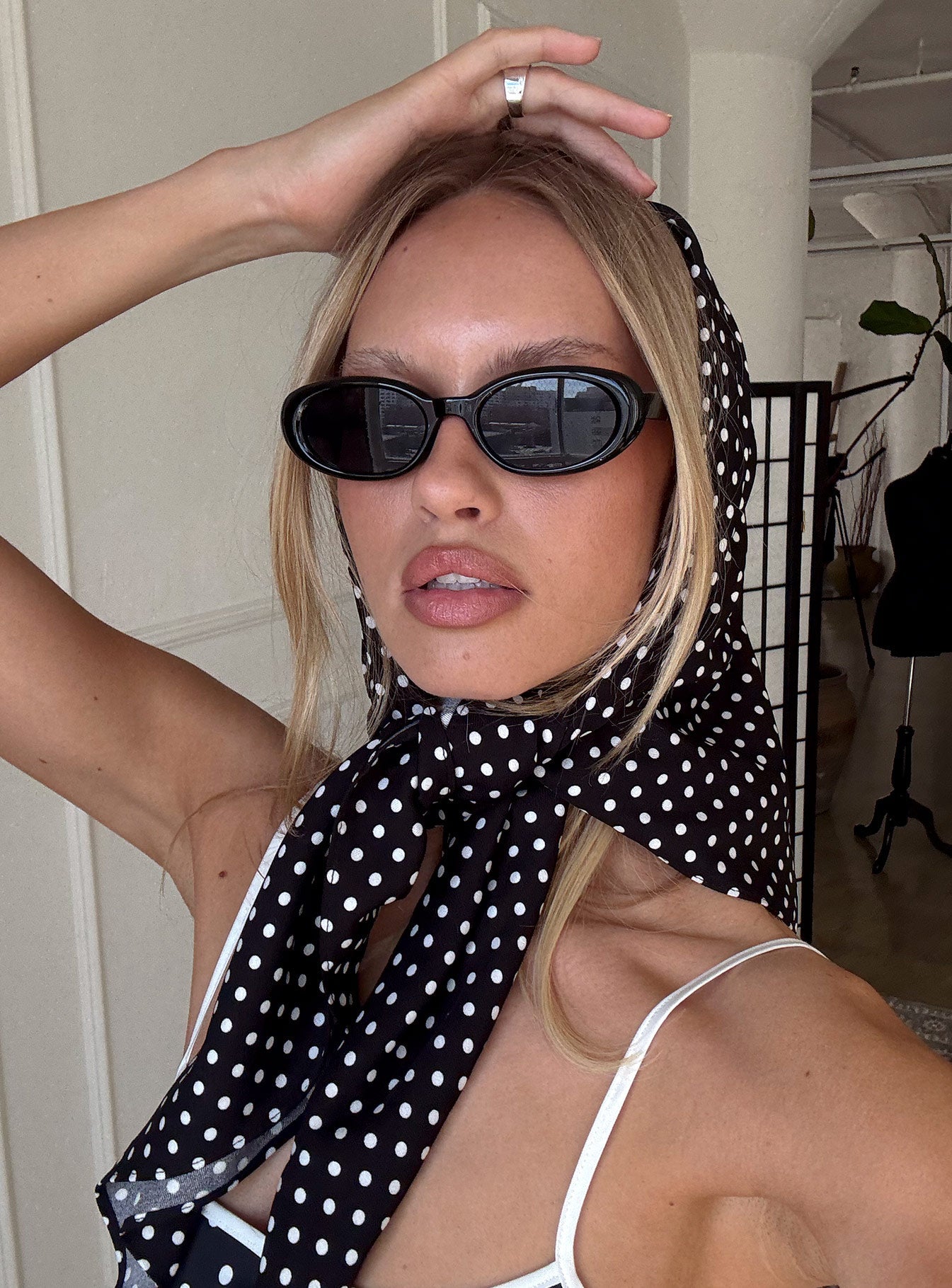 Cassianer Sunglasses Black women's sunglasses by Ellevoria