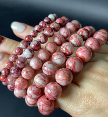 Natural Cinnabar Stone Bracelet