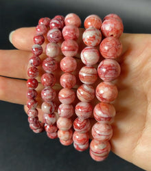 Natural Cinnabar Stone Bracelet