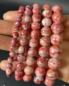 Natural Cinnabar Stone Bracelet