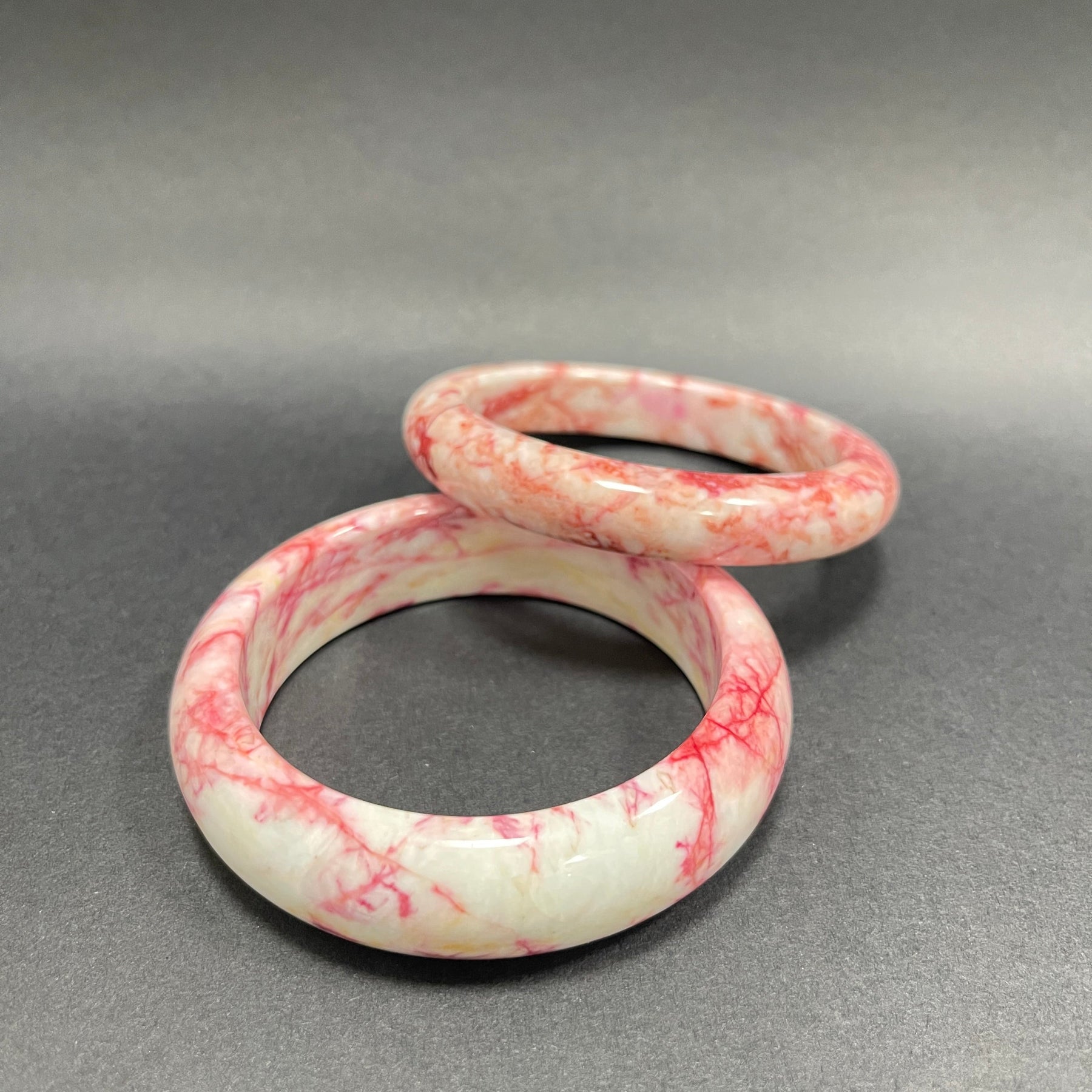 Cinnabar Crystal Raw Stone Bangle