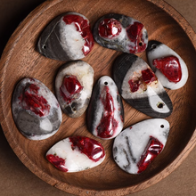 Natural Cinnabar Stone Pendant
