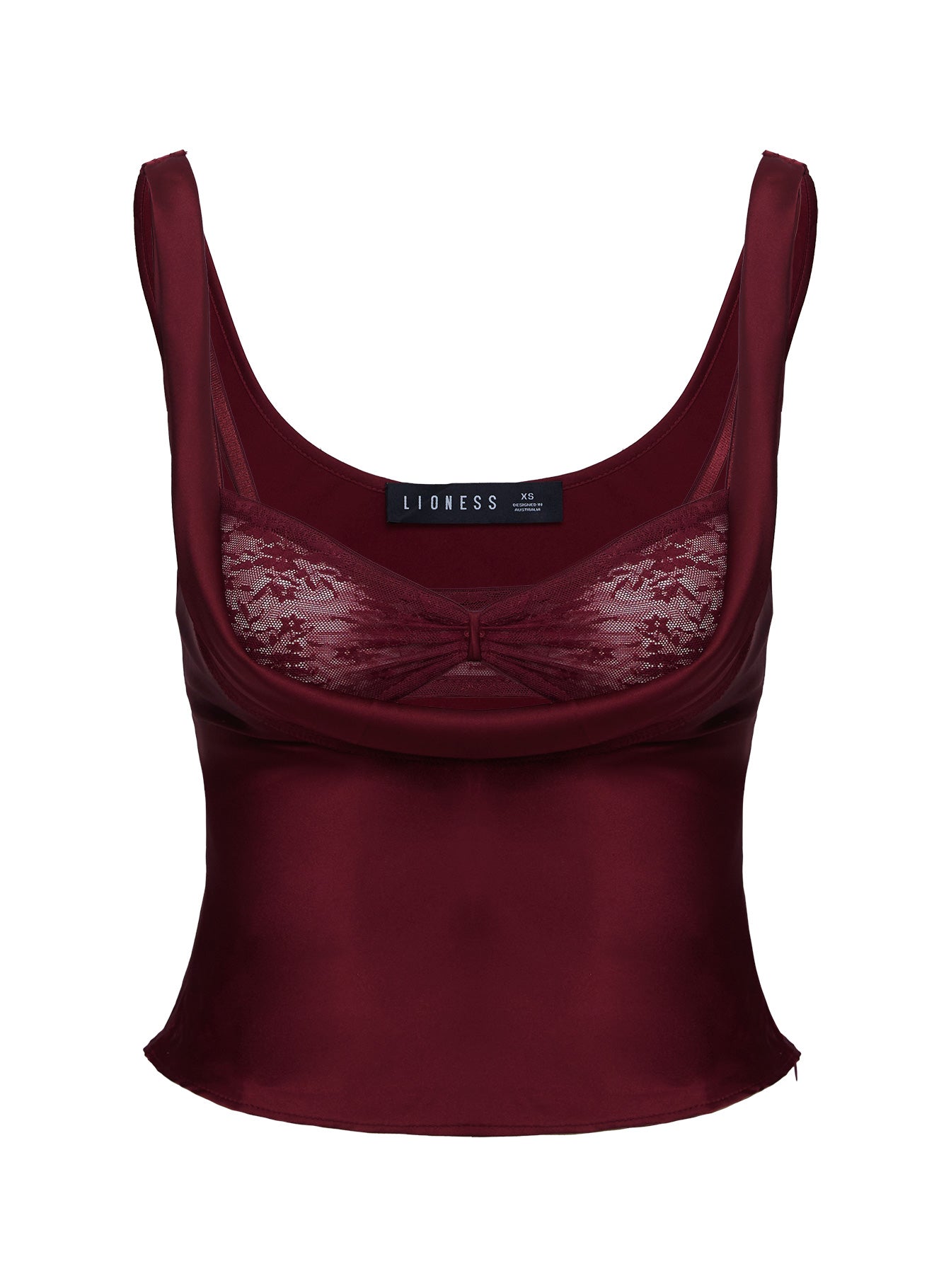 Delilah Top Burgundy - women's top by Ellevoria - view 12