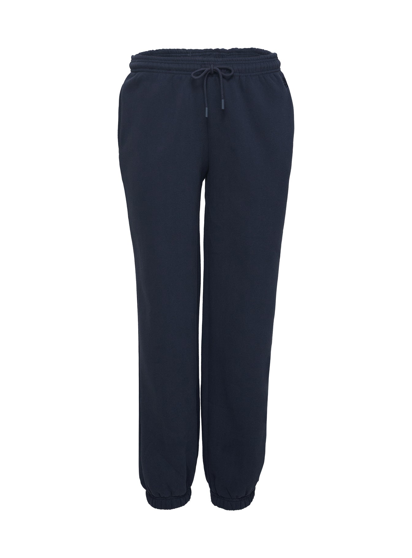 Dream Fleece Ankle Cuff Sweatpants Navy women's pant set by Ellevoria