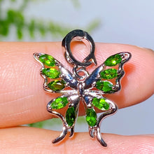 Copper Silver Plated Crystal Pendant