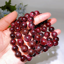 13mm Garnet Bracelet