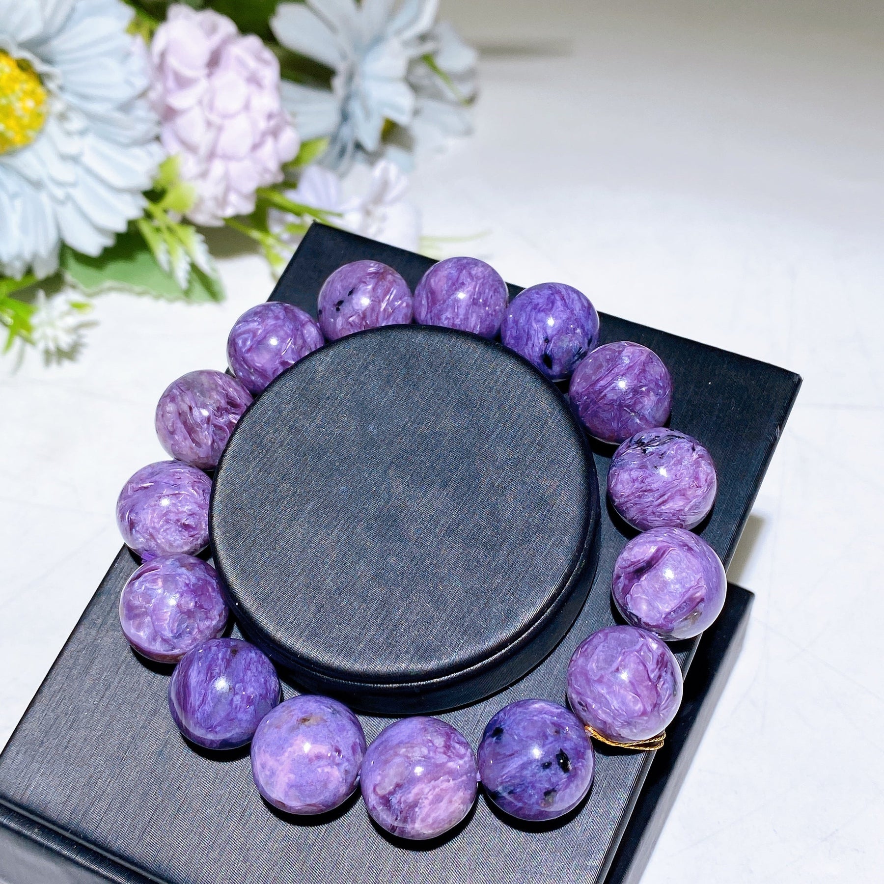 14mm Charoite Bracelet