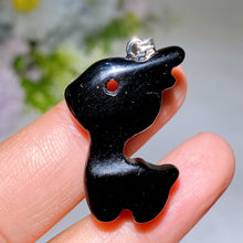 1.2" Crystal Deer Pendant