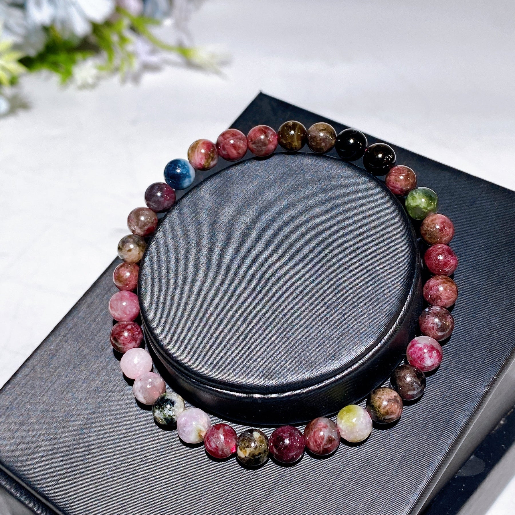 2mm 5mm Colorful Tourmaline Bracelet