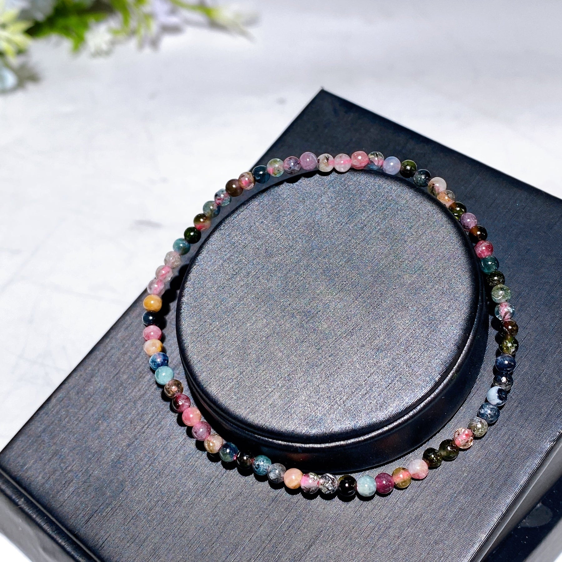 2mm 5mm Colorful Tourmaline Bracelet