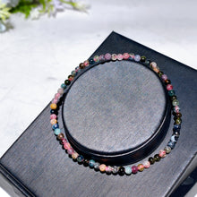 2mm 5mm Colorful Tourmaline Bracelet