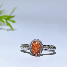 Copper Silver Plated Arusa Sunstone Ring